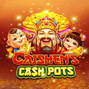 Caishen's Cash Pots slot logo