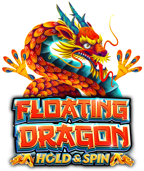 Floating Dragon slot logo