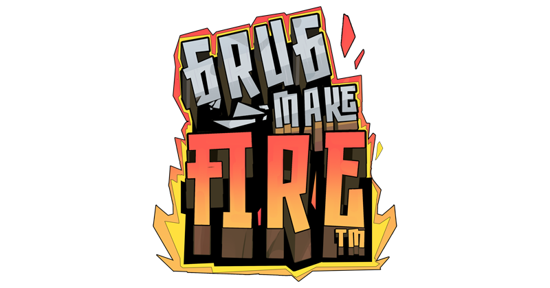 Grug Make Fire slot logo
