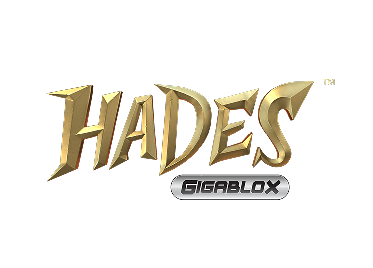 Hades Gigablox slot logo