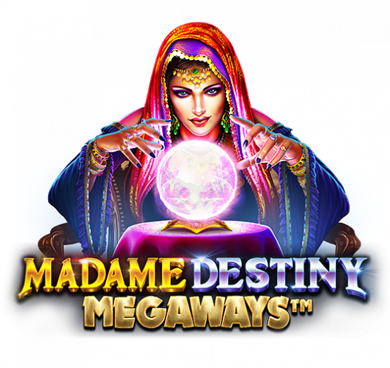Madame Destiny Megaways slot logo