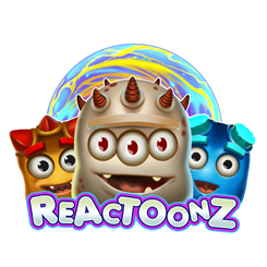 Reactoonz slot logo