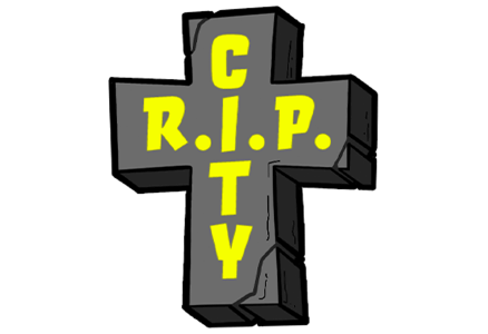 RIP City slot logo