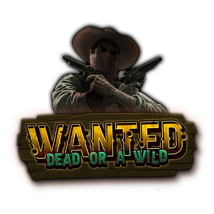 Wanted Dead or a Wild slot logo